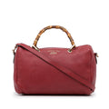 Gucci Calfskin Bamboo Shopper Boston (SHG-5nu9zh)