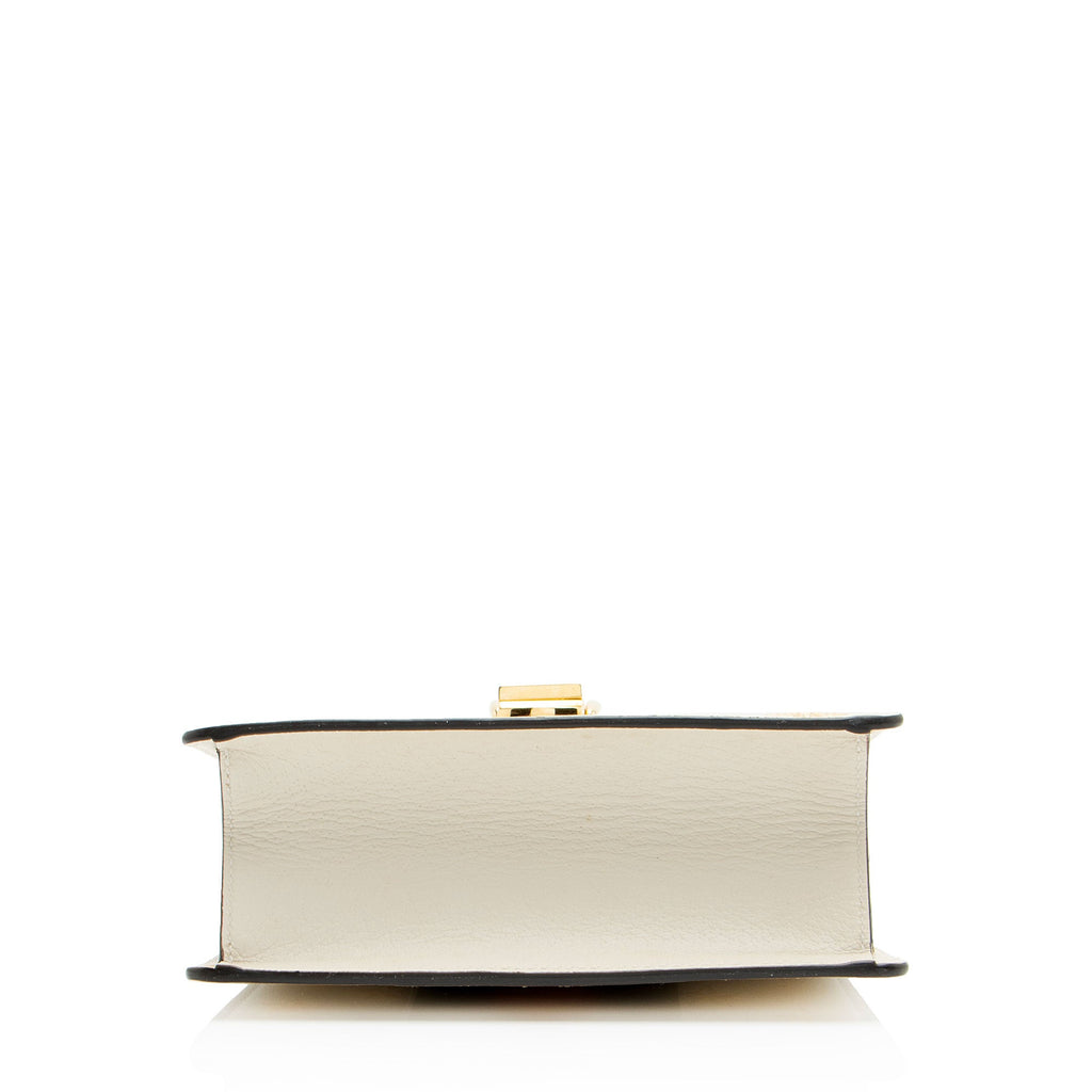 Gucci Calfskin Bee & Star Sylvie Mini Top Handle