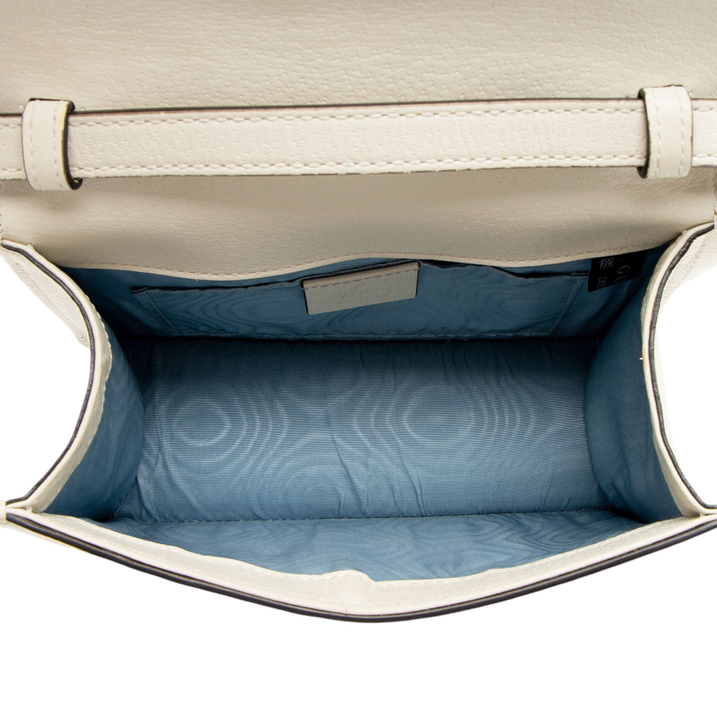 Gucci Calfskin Bee & Star Sylvie Mini Top Handle