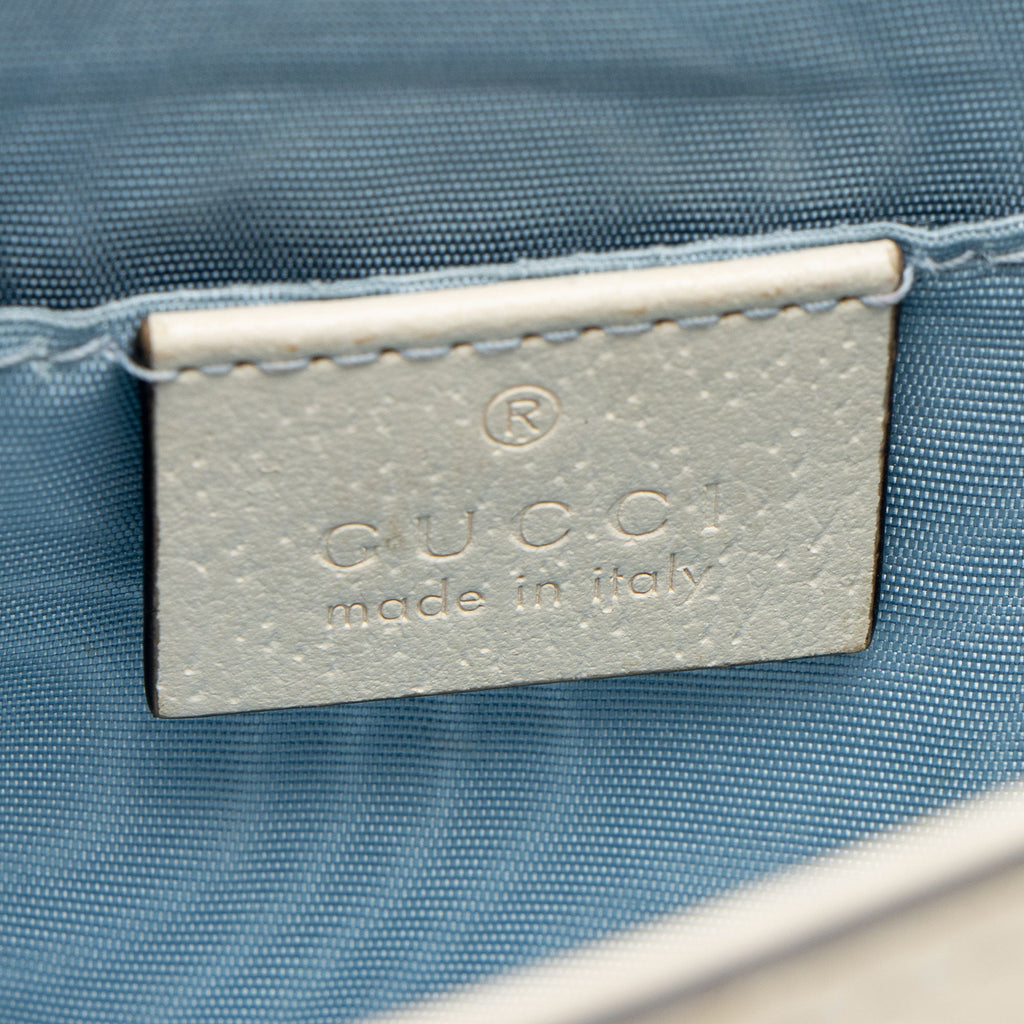 Gucci Calfskin Bee & Star Sylvie Mini Top Handle