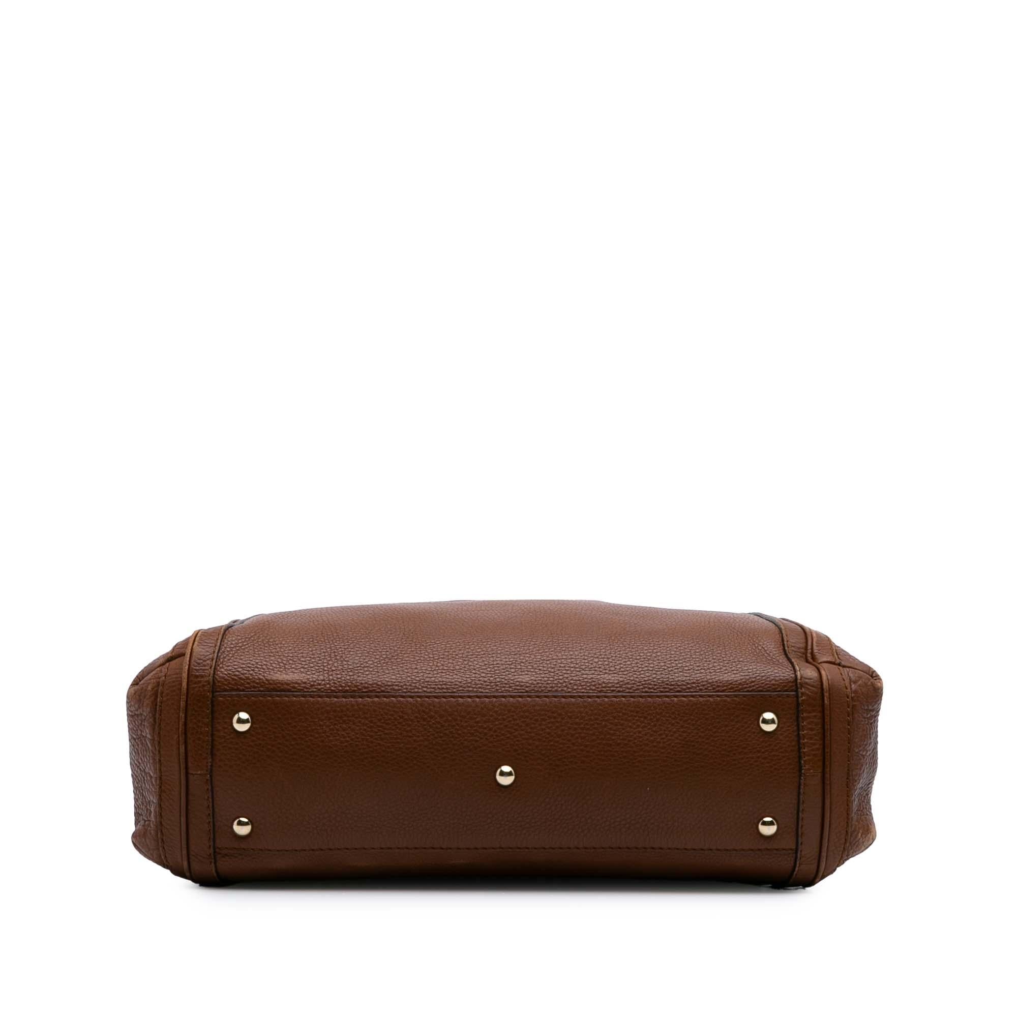 Gucci Calfskin Bella Satchel