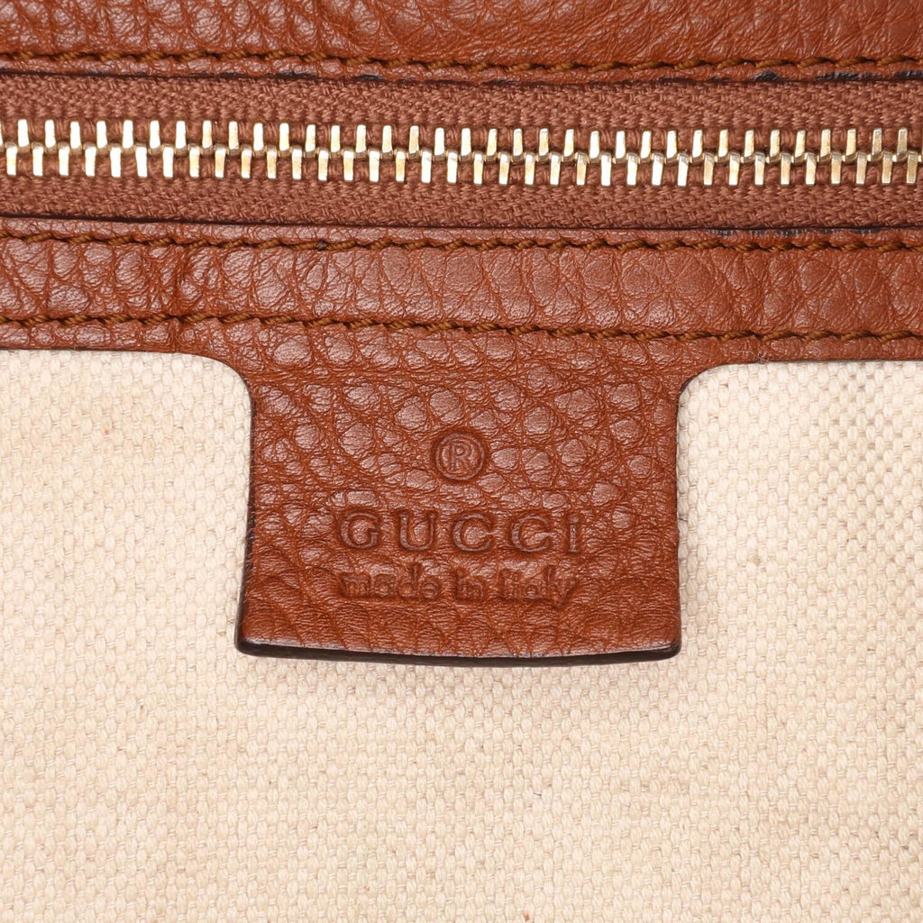 Gucci Calfskin Bella Satchel
