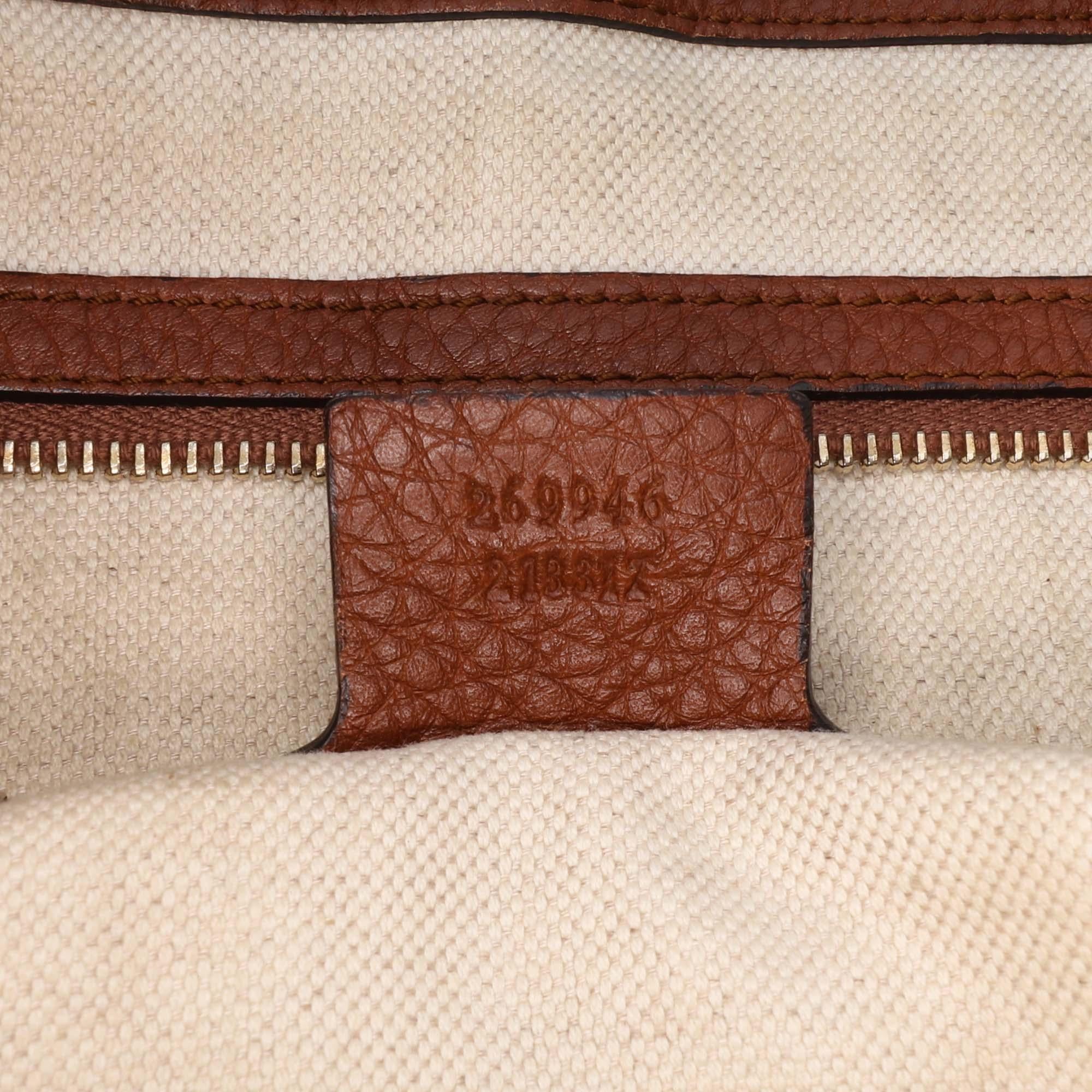 Gucci Calfskin Bella Satchel