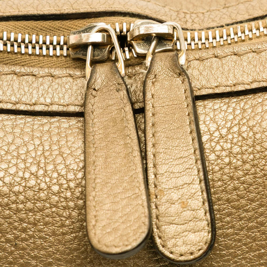 Gucci Calfskin Bella Satchel