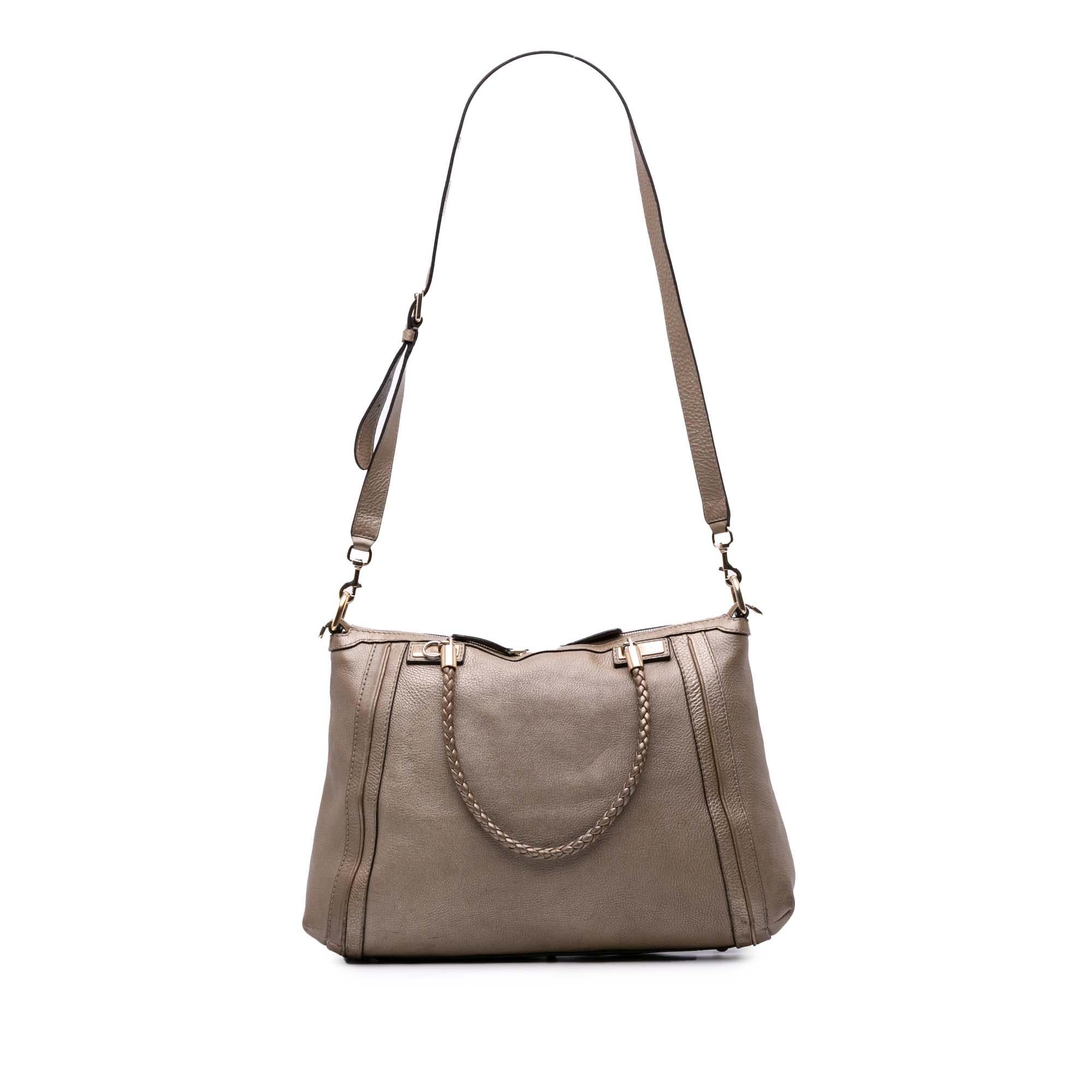 Gucci Calfskin Bella Satchel