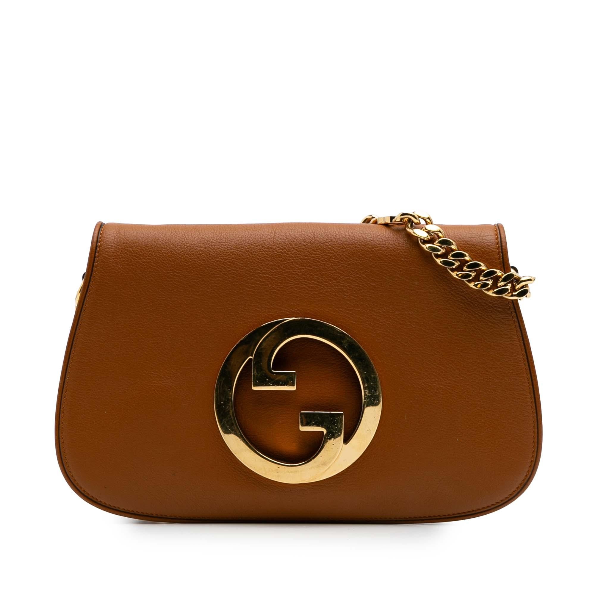 Gucci Calfskin Blondie Chain Satchel