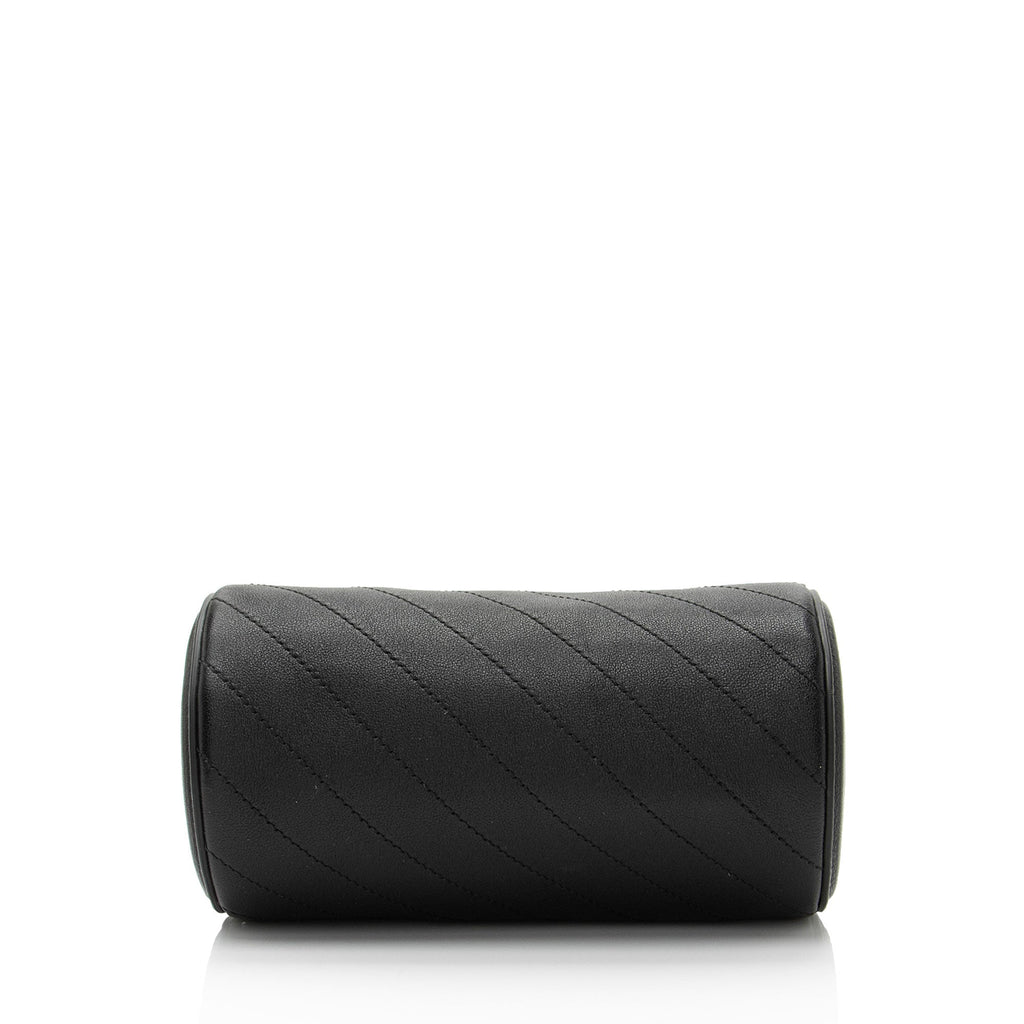 Gucci Calfskin Blondie Mini Barrel Bag