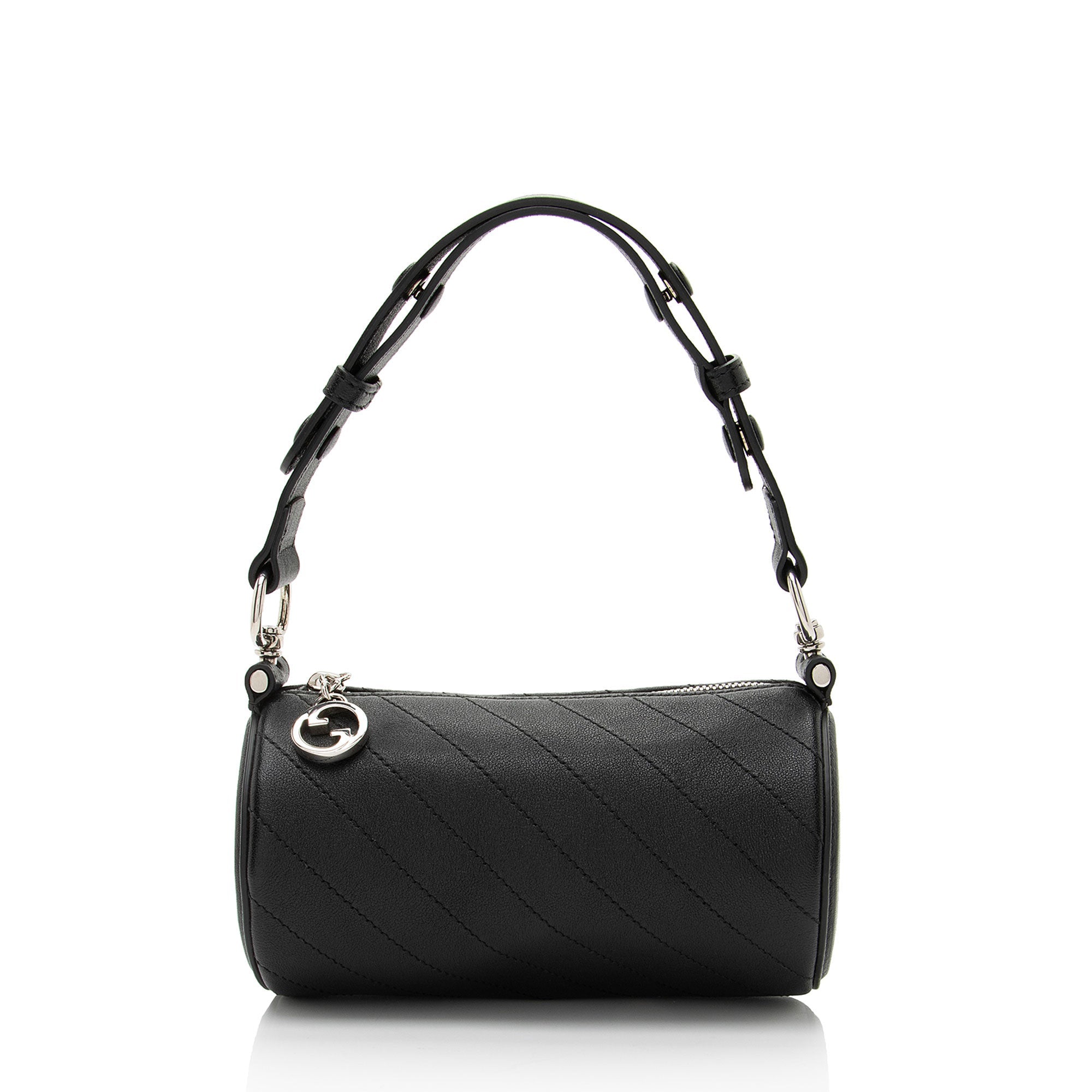 Gucci Calfskin Blondie Mini Barrel Bag