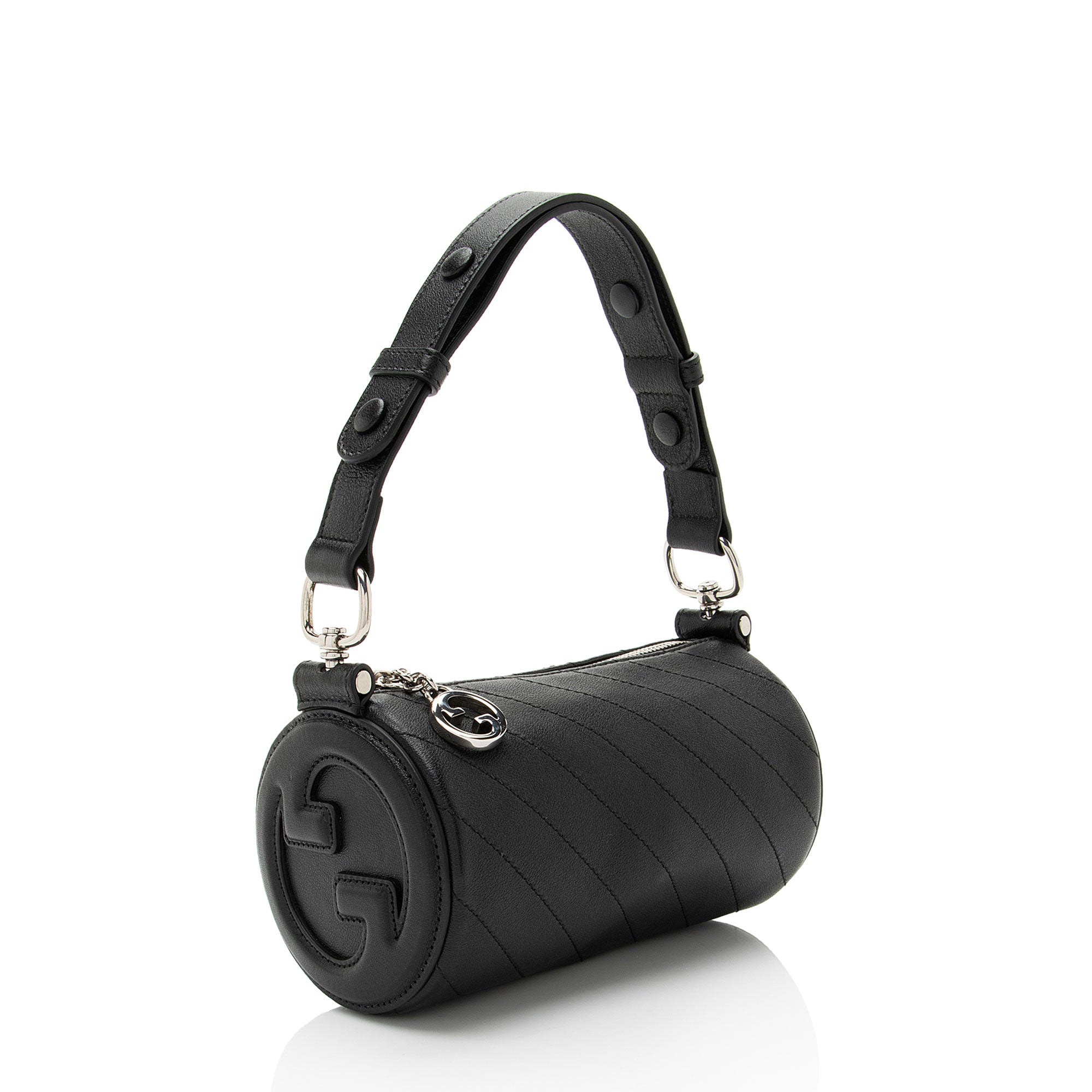 Gucci Calfskin Blondie Mini Barrel Bag