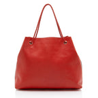Gucci Calfskin Braided Handle Large Gifford Tote