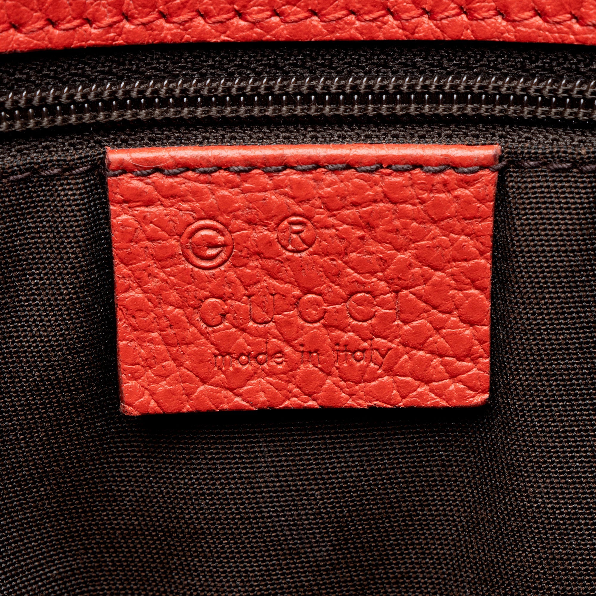 Gucci Calfskin Braided Handle Large Gifford Tote