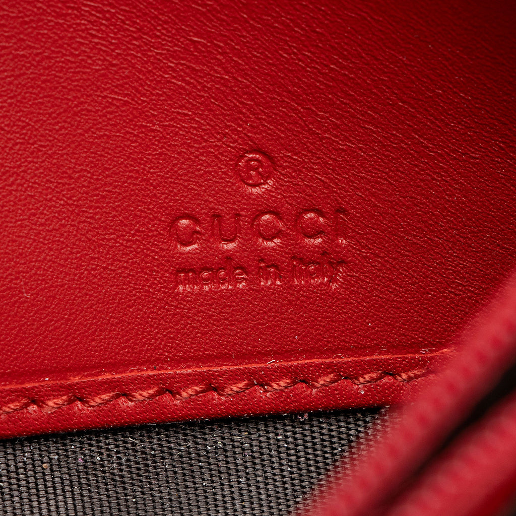 Gucci Calfskin Two-Tone Continental Wallet (SHF-fQrh9H)