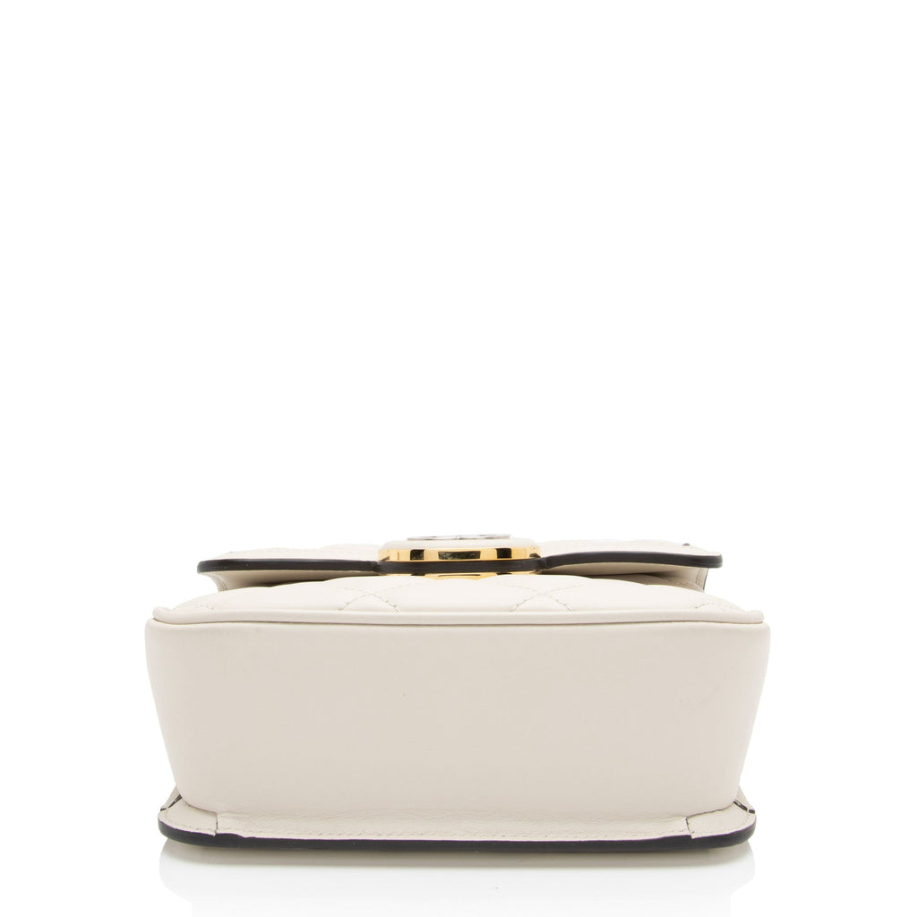 Gucci Calfskin Deco Mini Shoulder Bag