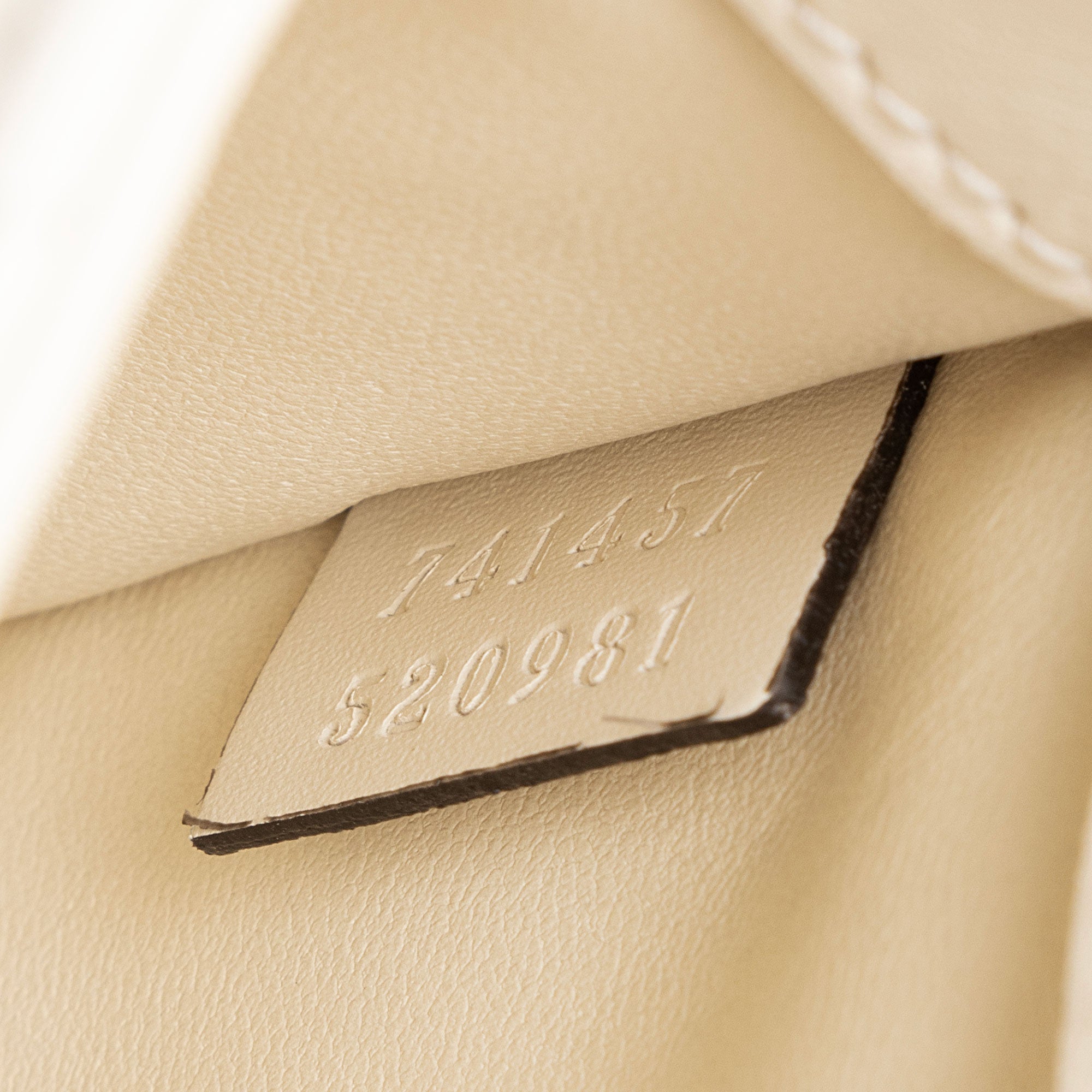 Gucci Calfskin Deco Mini Shoulder Bag