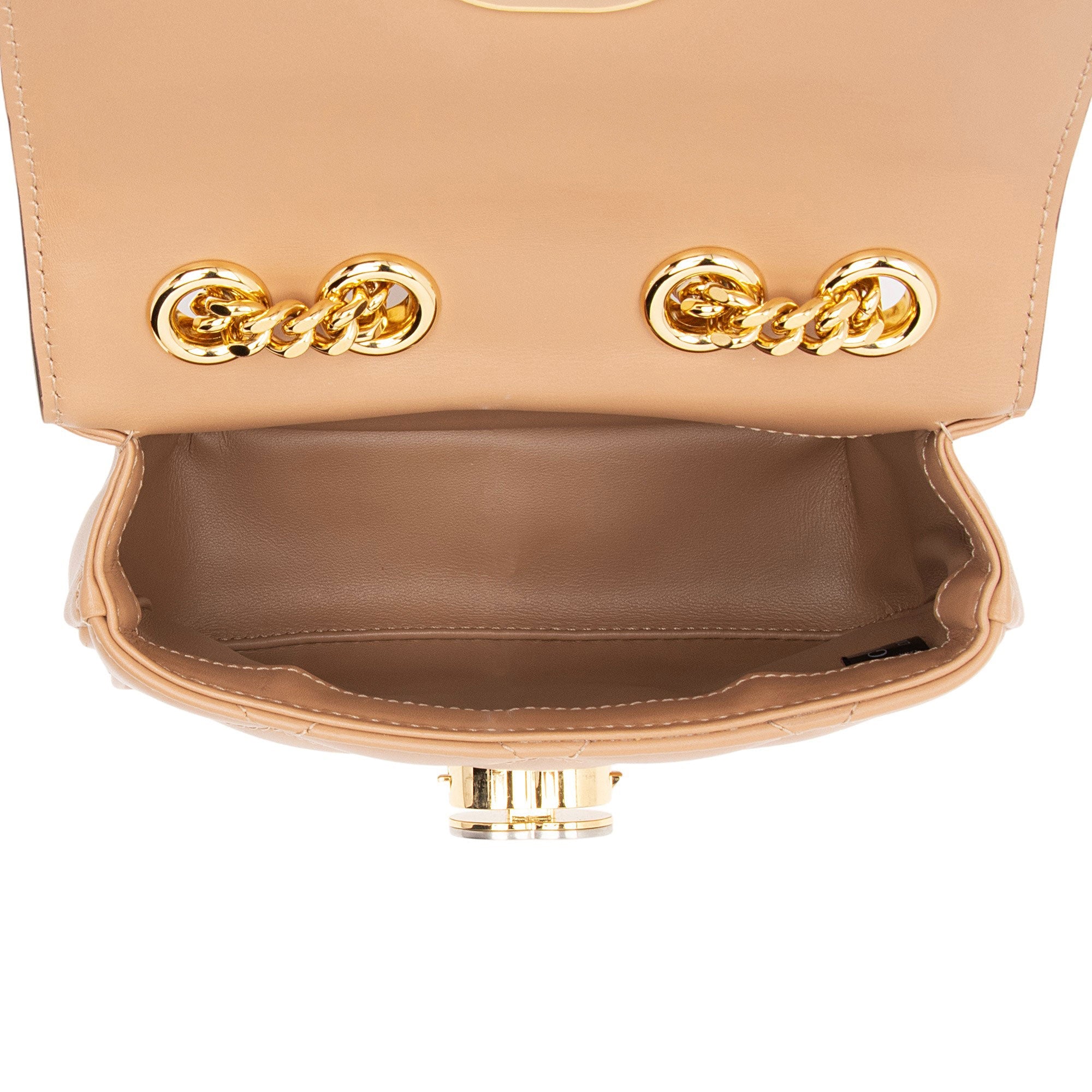 Gucci Calfskin Deco Mini Shoulder Bag