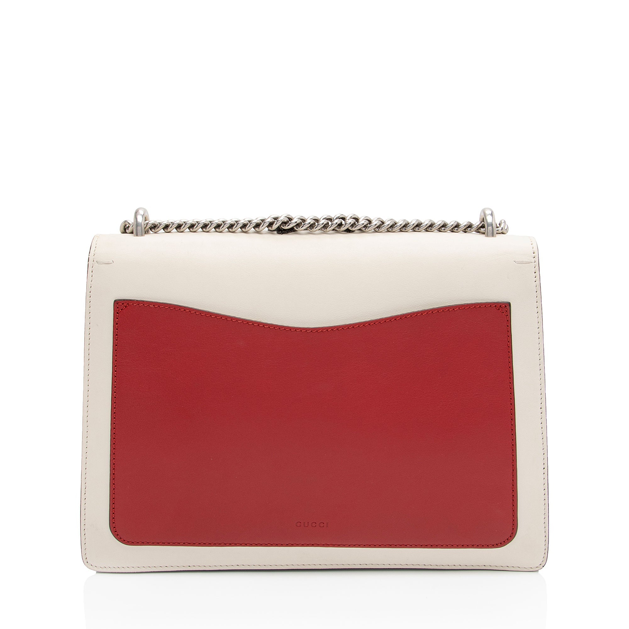 Gucci Calfskin Embroidered Dionysus Bee Medium Shoulder Bag