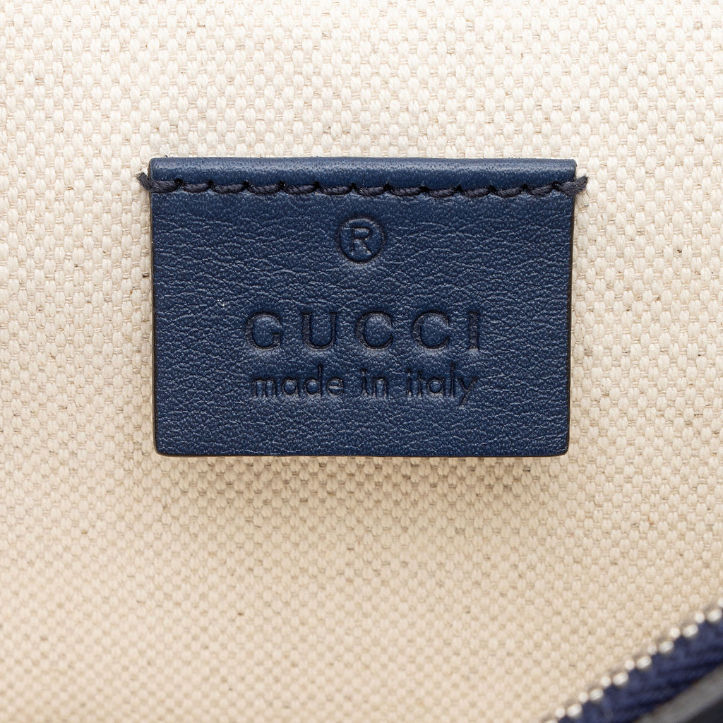 Gucci Calfskin Embroidered Dionysus Bee Medium Shoulder Bag