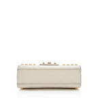 Gucci Calfskin Embroidered Padlock Small Shoulder Bag (SHF-IvAfyD)
