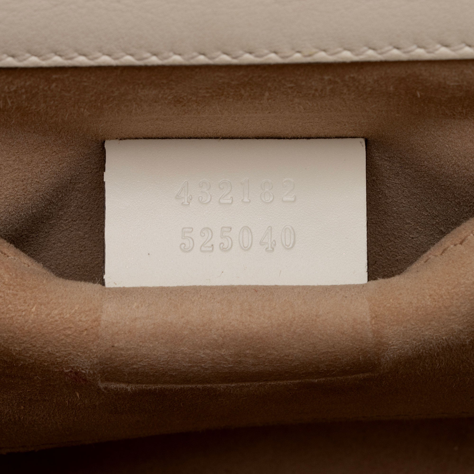 Gucci Calfskin Embroidered Padlock Small Shoulder Bag (SHF-IvAfyD)