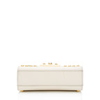 Gucci Calfskin Floral Studded Padlock Small Shoulder Bag (SHF-XfBq3s)