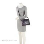 Gucci Calfskin GG Embossed Square Shoulder Bag (SHF-21568)