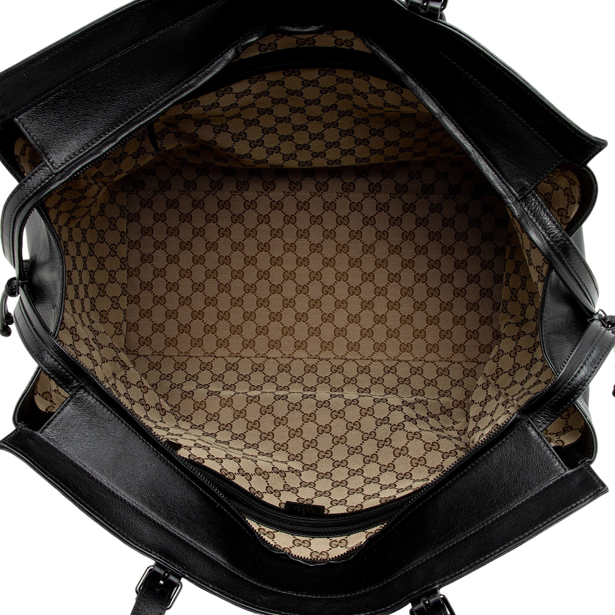 Gucci Calfskin GG Marmont Monochrome Large Tote (SHF-sBw4Ey)