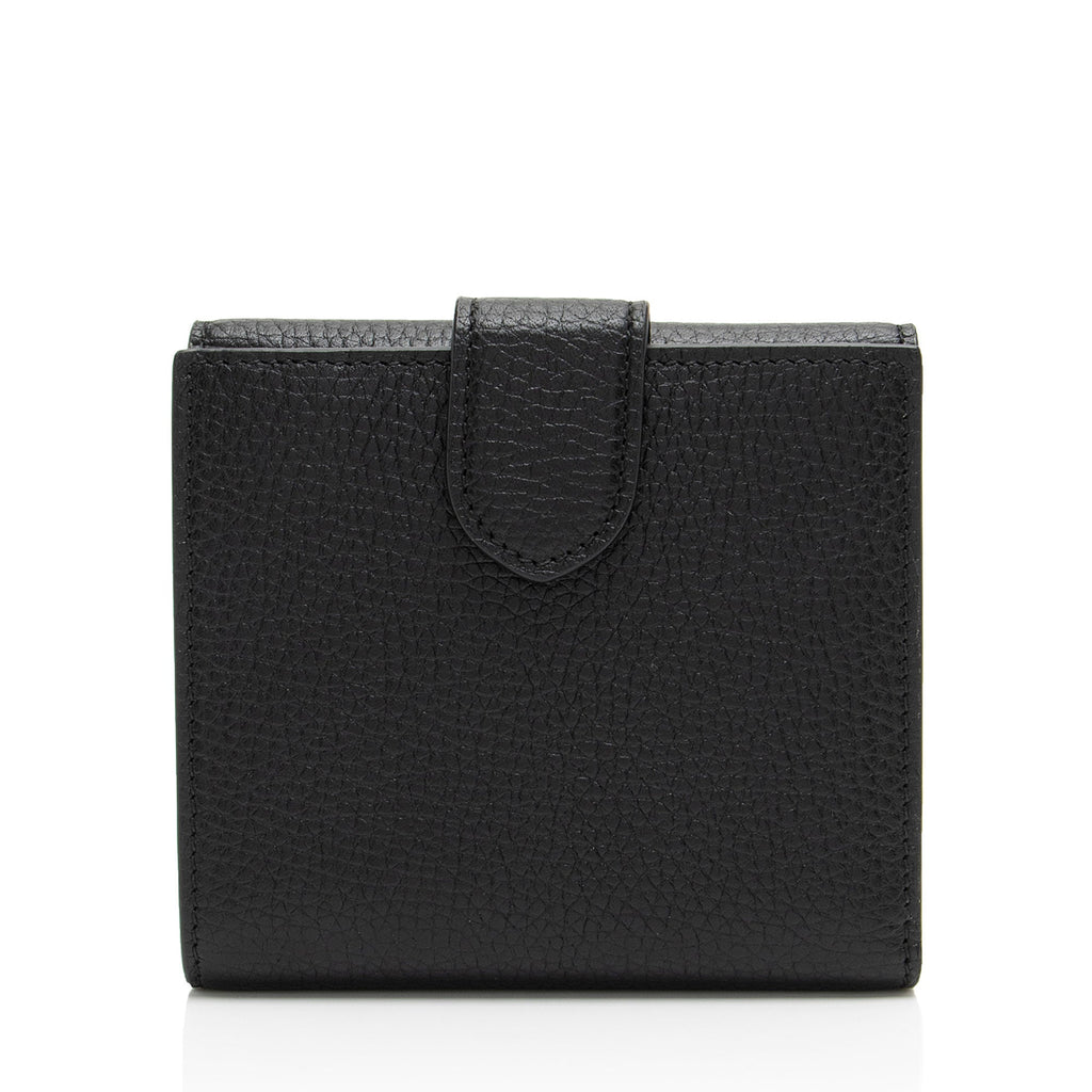 Gucci Calfskin GG Marmont French Wallet