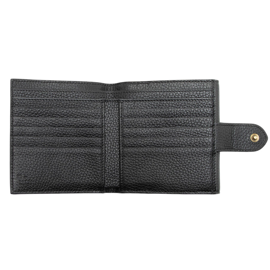 Gucci Calfskin GG Marmont French Wallet