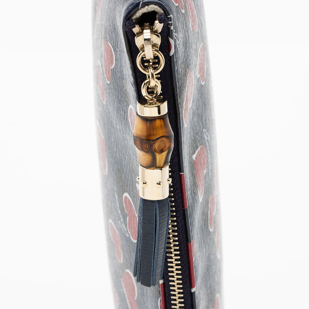 Gucci Calfskin Heartbeat Large Pouch