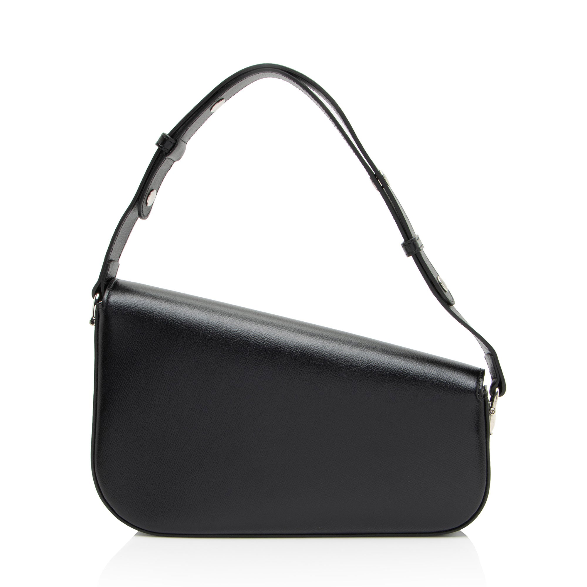 Gucci Calfskin Horsebit 1955 Asymmetric Small Shoulder Bag