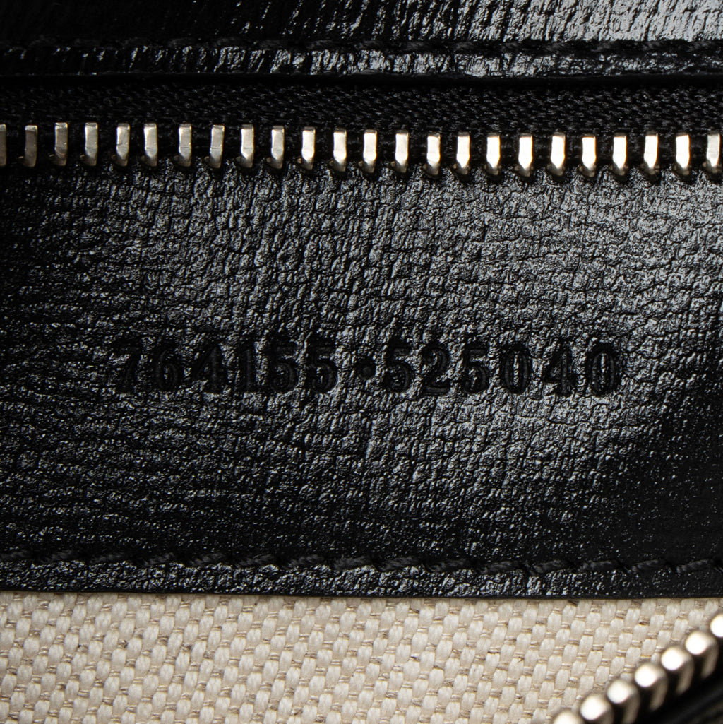 Gucci Calfskin Horsebit 1955 Asymmetric Small Shoulder Bag