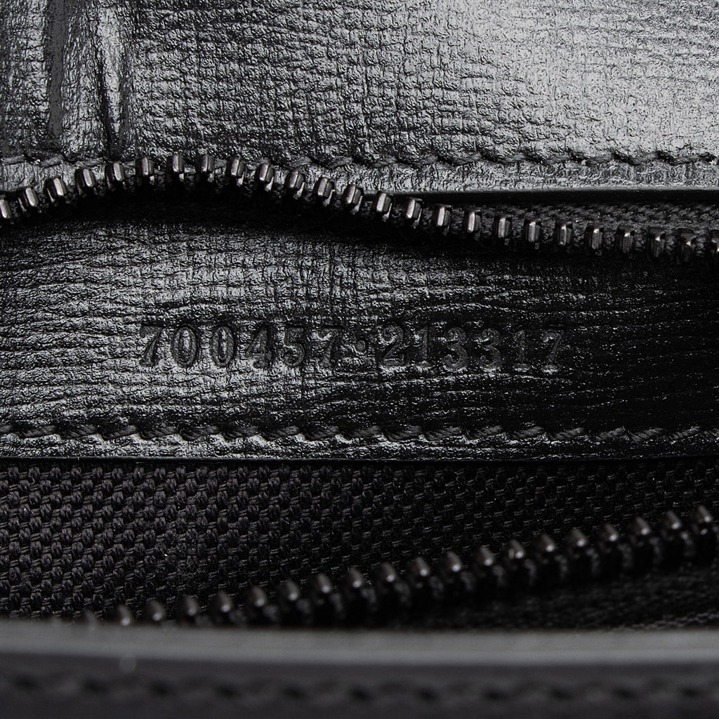 Gucci Calfskin Web Horsebit 1955 Shoulder Bag (SHF-SQoWjr)