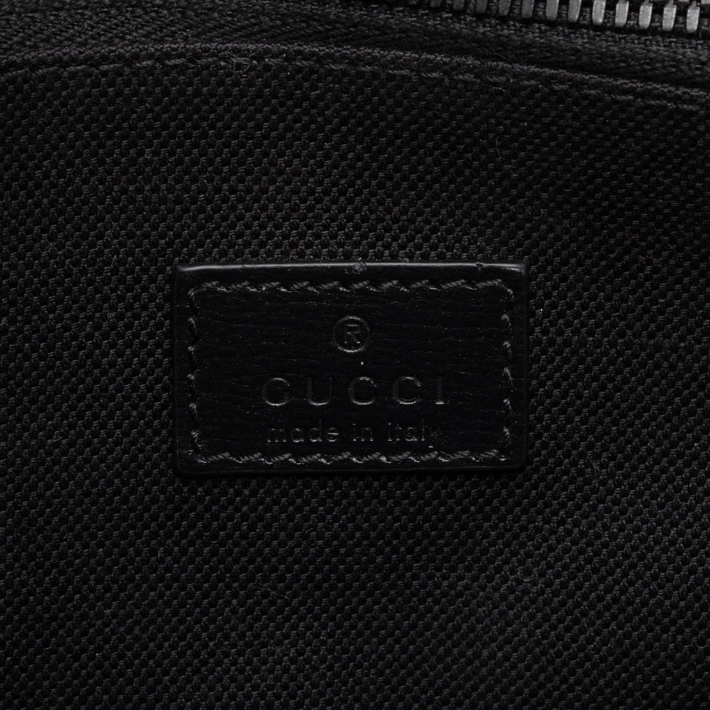 Gucci Calfskin Web Horsebit 1955 Shoulder Bag (SHF-SQoWjr)