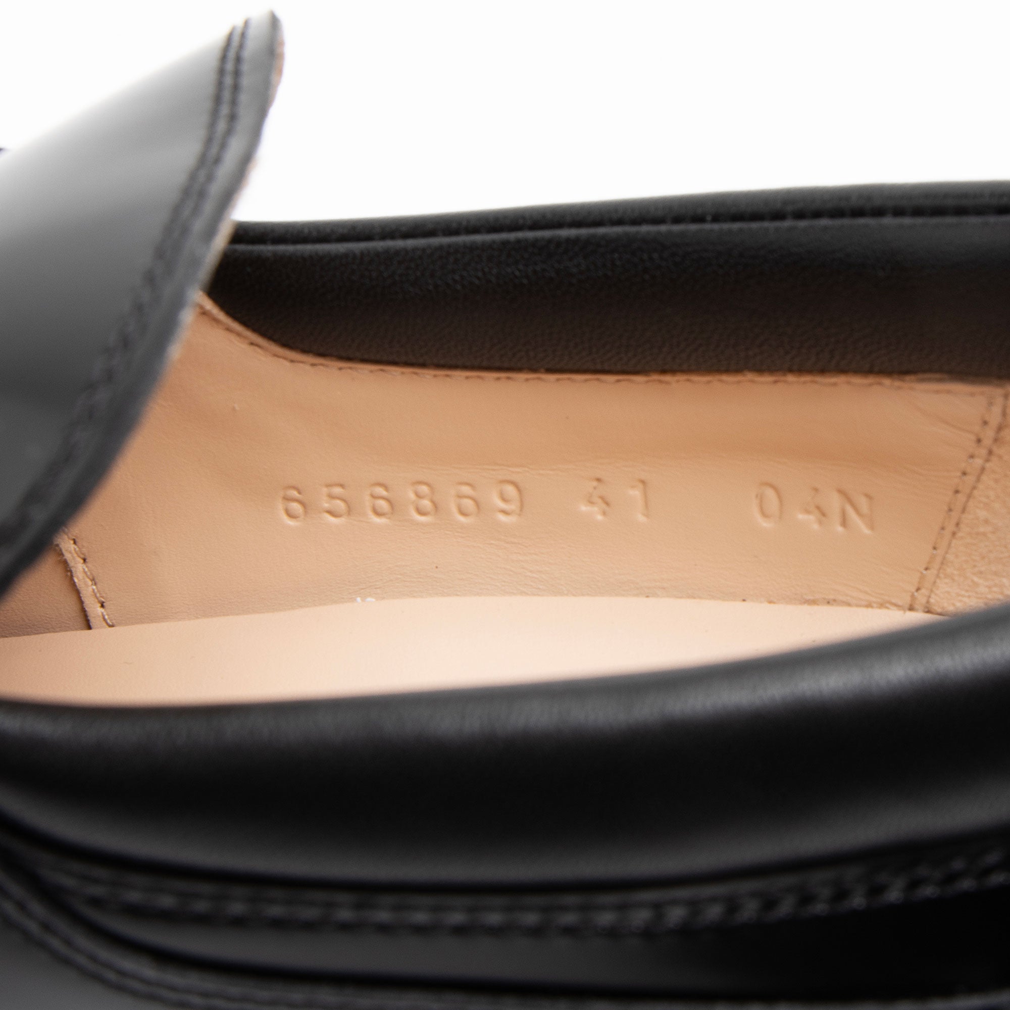 Gucci Leather Horsebit Lug Sole Loafers - Size 11 / 41