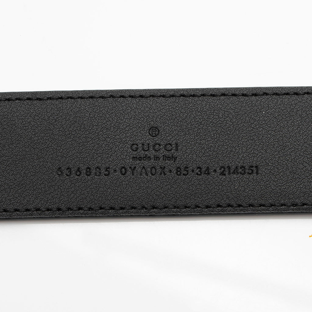 Gucci Calfskin Interlocking G Belt - Size 34 / 85 (SHF-TdVuwc)