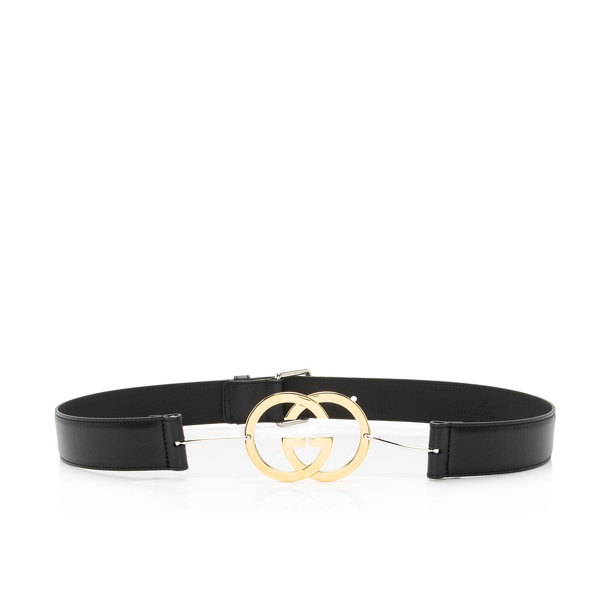 Gucci Calfskin Interlocking G Belt - Size 34 / 85 (SHF-TdVuwc)