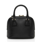 Gucci Leather GG Charm Dome Small Satchel