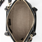 Gucci Leather GG Charm Dome Small Satchel