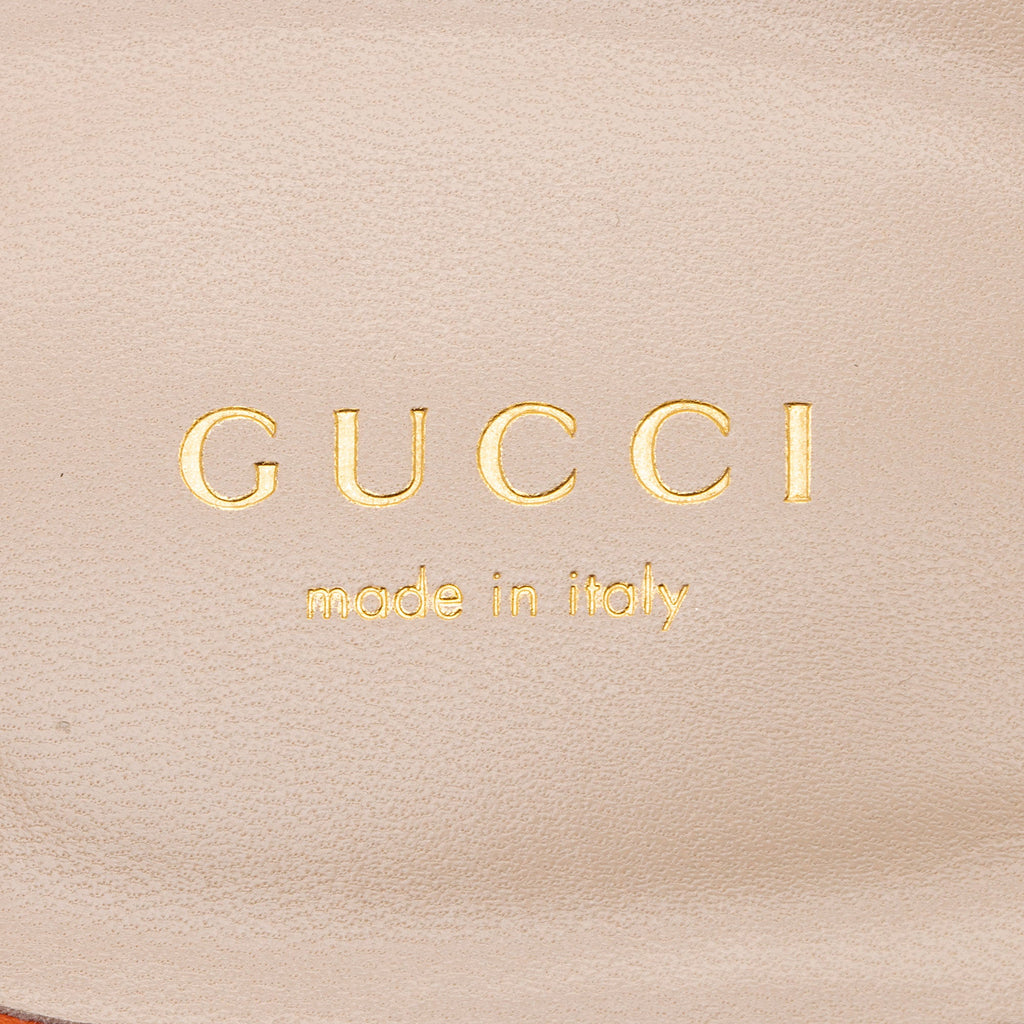 Gucci Calfskin Interlocking G Cut Out Slide Sandals - Size 9 / 39 (SHF-Q3nxuK)