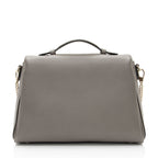 Gucci Calfskin Interlocking G Top Handle Medium Shoulder Bag (SHF-AHOWbQ)