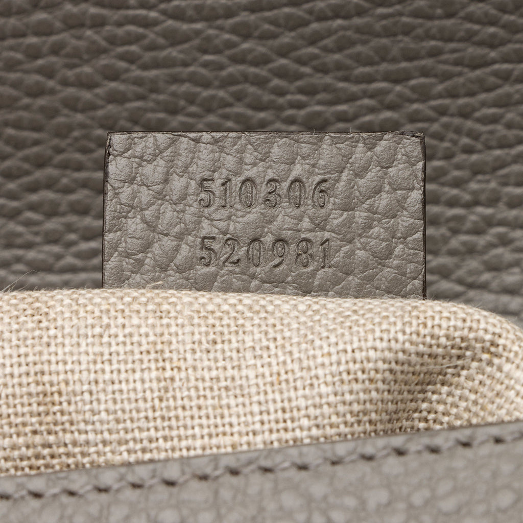 Gucci Calfskin Interlocking G Top Handle Medium Shoulder Bag (SHF-AHOWbQ)