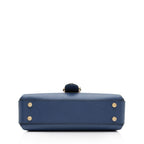 Gucci Calfskin Interlocking G Top Handle Small Shoulder Bag (SHF-2x4YHi)