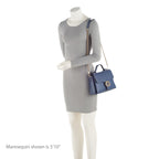 Gucci Calfskin Interlocking G Top Handle Small Shoulder Bag (SHF-2x4YHi)