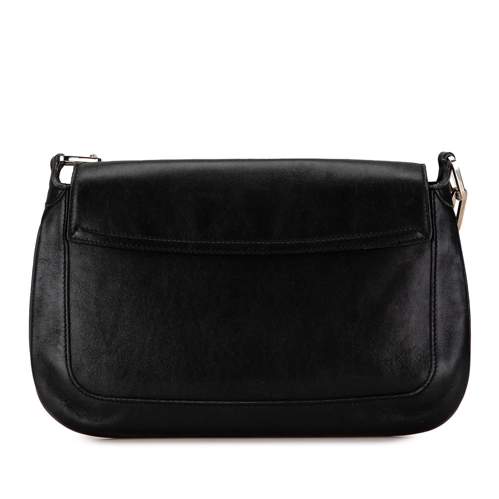 Gucci Calfskin Leather Chain Shoulder Bag (SHG-sH7X6Y)