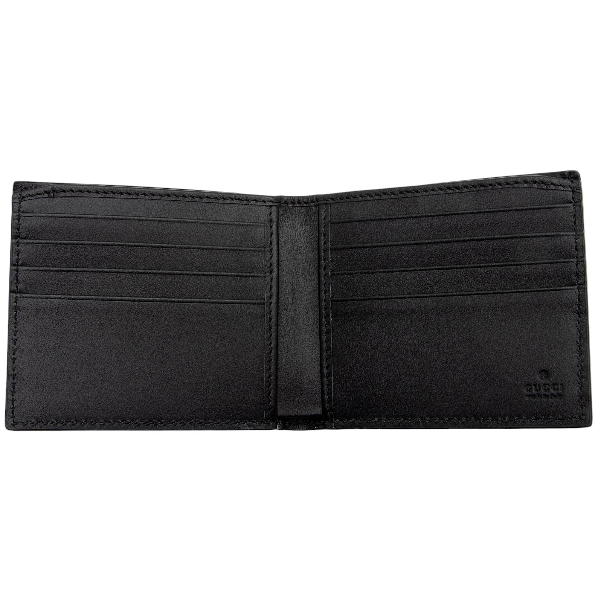 Gucci Calfskin Logo Bi-Fold Wallet (SHF-zmHcUT)