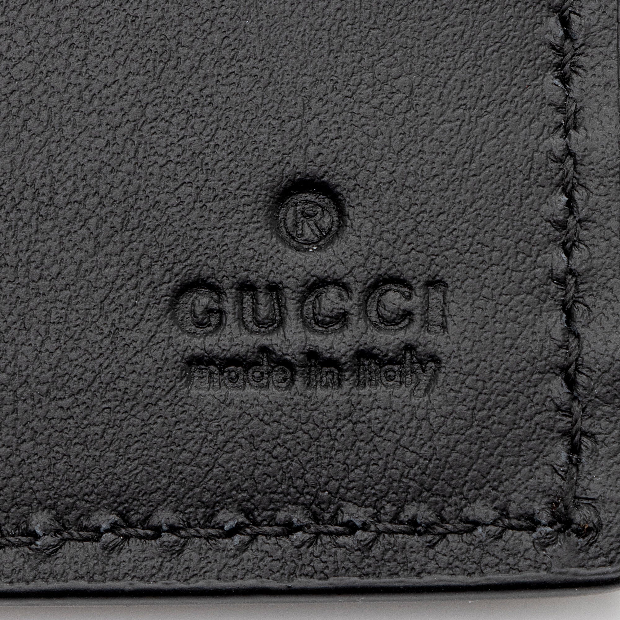 Gucci Calfskin Logo Bi-Fold Wallet (SHF-zmHcUT)