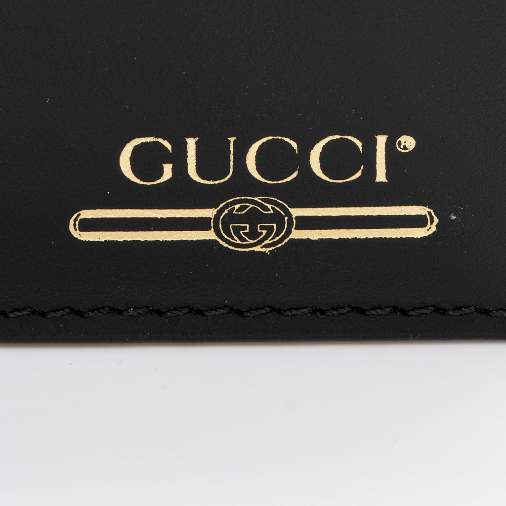 Gucci Calfskin Logo Bi-Fold Wallet (SHF-zmHcUT)