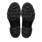 Gucci Calfskin Logo Trip Platform Boots - Size 10 / 40
