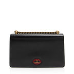 Gucci Calfskin Malaga Kid Heart GG Marmont Medium Flap Bag
