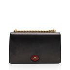 Gucci Calfskin Malaga Kid Heart GG Marmont Medium Flap Bag